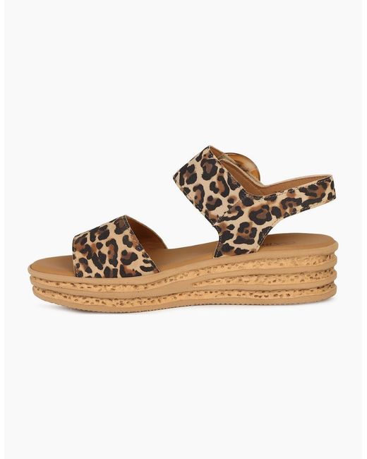 Gabor Brown Andre Sandals
