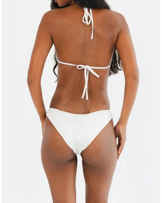 Oceanus Black Talia Bikini Top