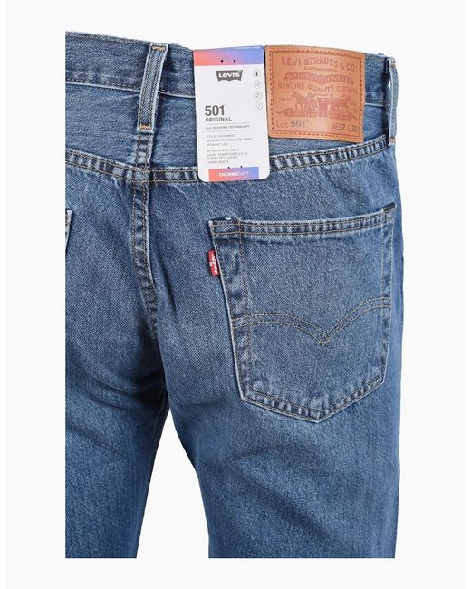 Levi's Blue Original Jeans 'You'Re A Star' Light Wash for men