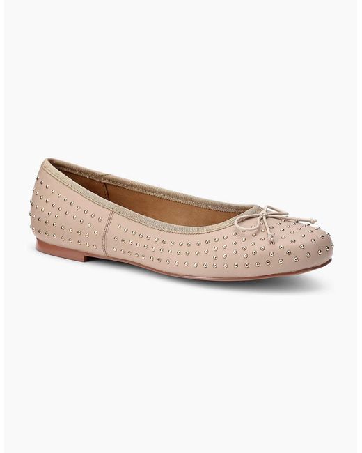 Hotter Natural Ebba Ballerina Pumps