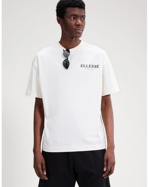 Ellesse White Dal 1959 Tee for men