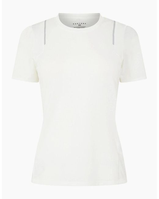 Castore White Aeromesh T
