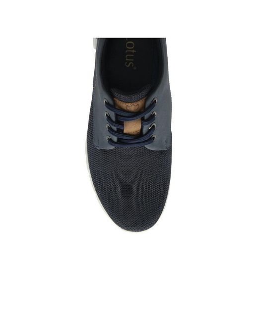 Lotus Blue Arezzo Trainers for men