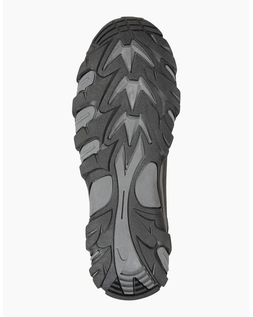 Mountain Warehouse Black Ohio Fleece Lined Snow Boots for men