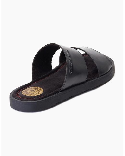 Base London Blue Maven Sliders for men