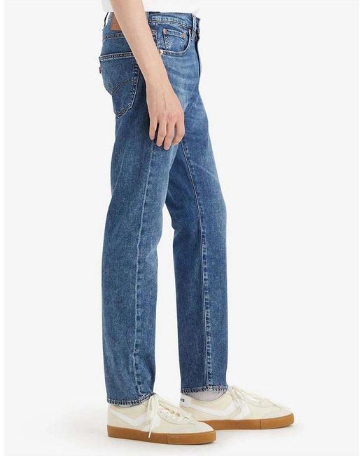 Levi's Blue Levi's 502 Taper Free To Be Cool Straight Leg Jeans for men