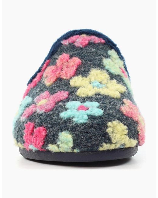 Lunar Blue Dolly Slippers
