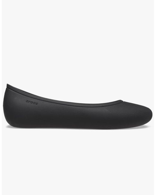CROCSTM Black 209384-001 Brooklyn Flat Pumps