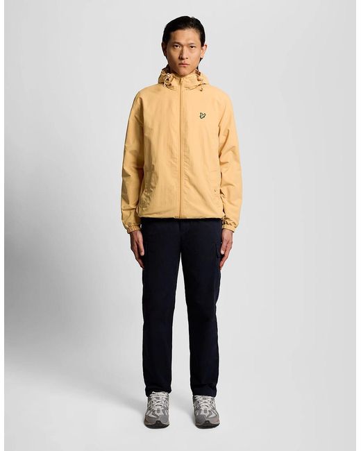 Lyle & Scott Natural Water Resistant Hooded Jacket for men