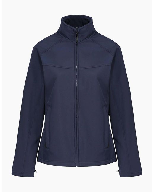 Regatta Gray Professional Ladies Uproar Softshell Wind Resistant Jacket