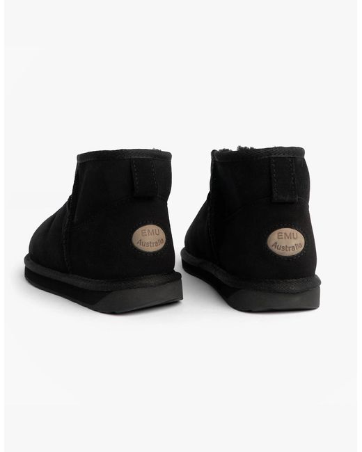 EMU Black Australia Stinger Micro Sheepskin Boot