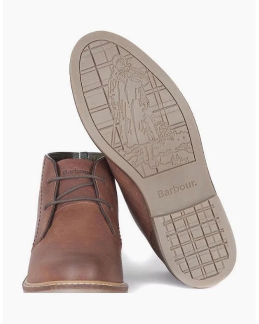 Barbour Brown Readhead Boots Tan for men