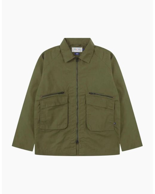 Uskees Green 3045 Ripstop Ivy Field Jacket for men