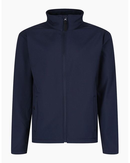 Regatta Blue Professional Reid Softshell Wind Resistant Water Repellent Jacket for men