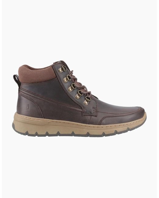 Hush Puppies Brown Nixon Boots for men