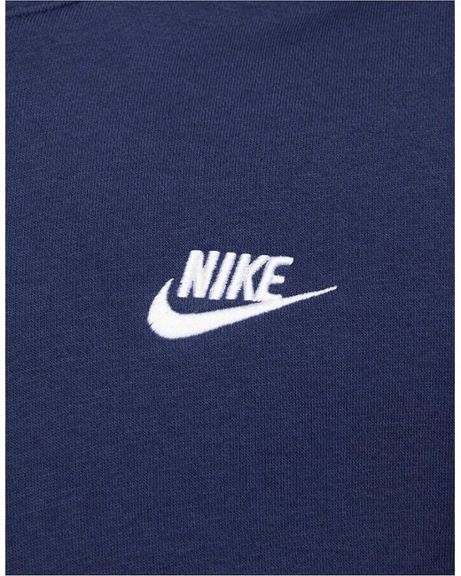 Nike Blue Adult Sportswear Club Hoodie