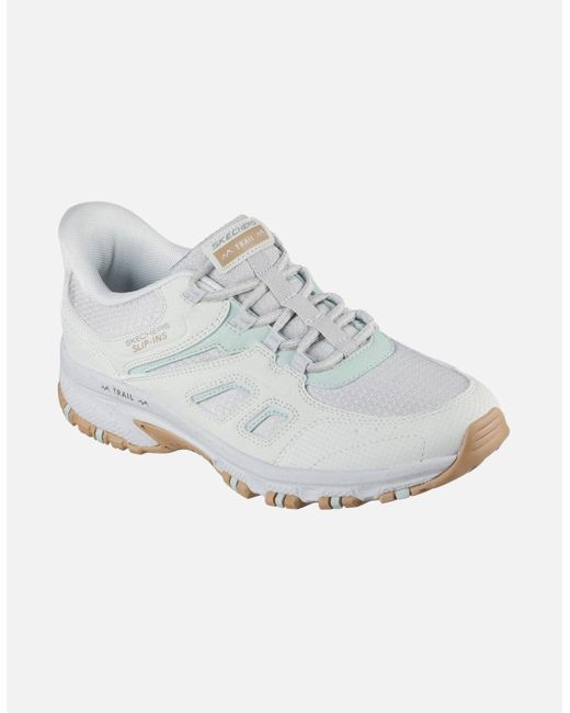 Skechers White Slip-Ins Hillcrest Kamalino Hiker