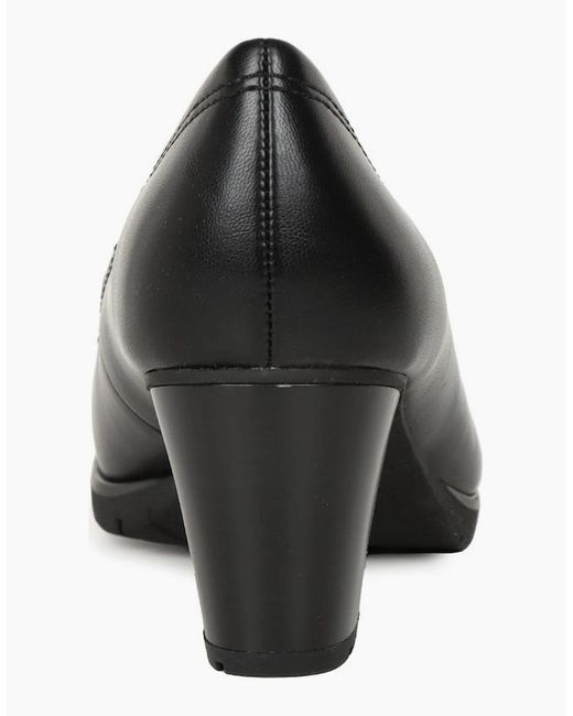 Softline Black Lyric Ii Court Shoes