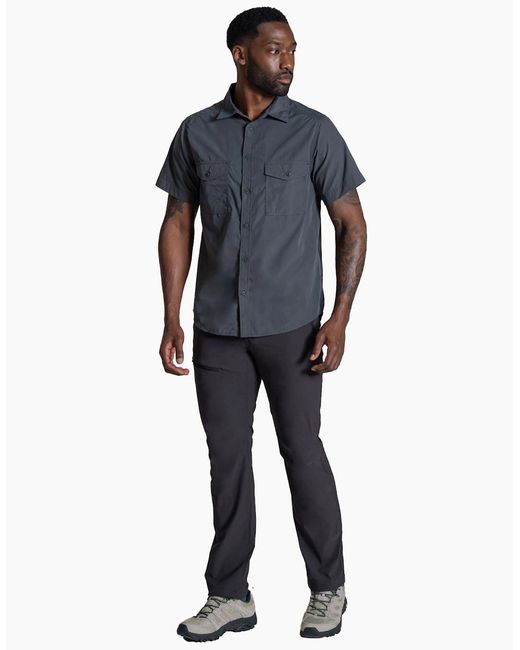 Craghoppers Blue Kiwi Ii Short-Sleeved Shirt for men
