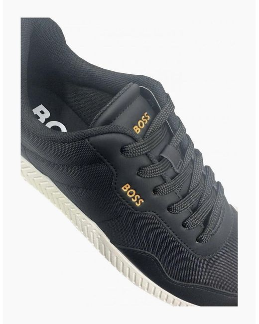 Boss Blue Titanium Runn Trainers for men