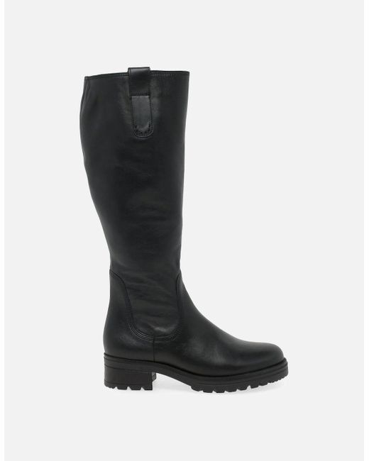Gabor Black Sadberge L Knee High Boots