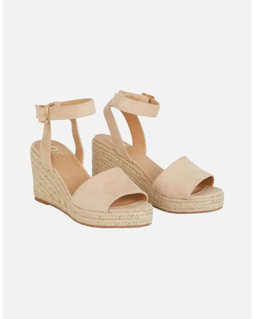 Dorothy Perkins White Ladies Rebekah Peep Toe Wedge