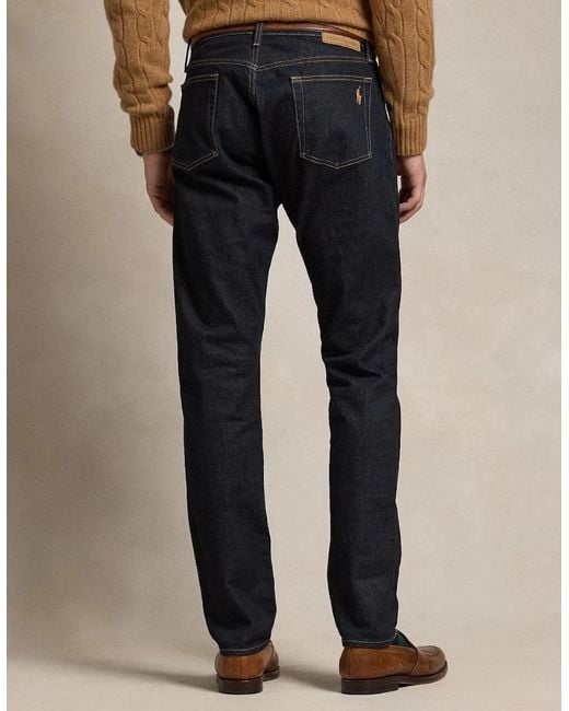 Polo Ralph Lauren Blue Sullivan Slim Fit Jeans 001 Rinse Stretch for men