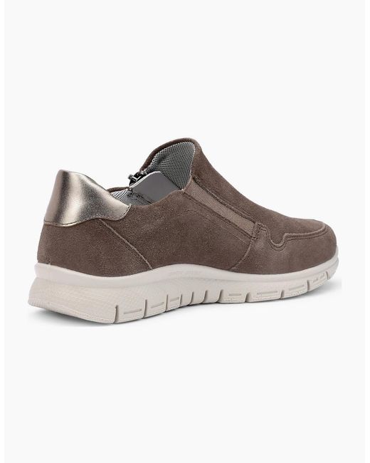 Hotter Brown Skyla Trainers