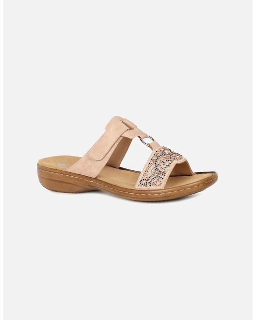 Rieker White Radiance Sandals