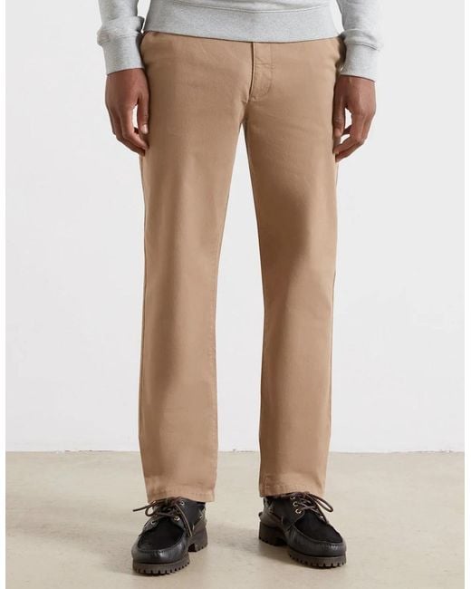 Farah Natural Norwood Regular Fit Chino Trousers for men