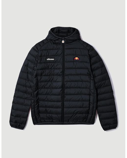 Ellesse Black Lombardy Padded Jacket for men