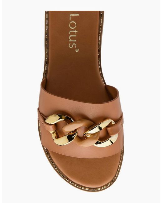 Lotus Brown Vida Sandals