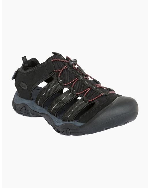 Trespass Black Torrance Sandals for men