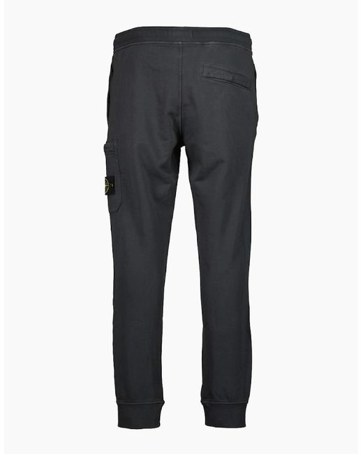 Stone Island Gray Slim Fit Cargo Sweatpants for men