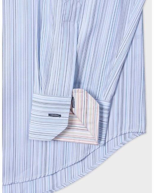 Paul Smith Blue Regular Fit Shirt 40 Lt for men