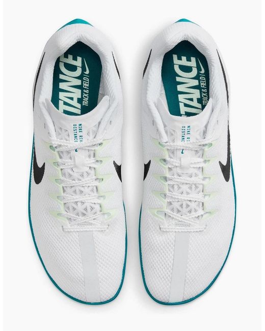 Nike Blue Zoom Rival Distance Track Running Spikes for men