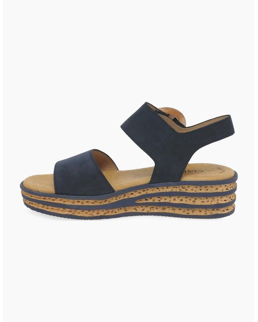 Gabor Blue Andre Sandals