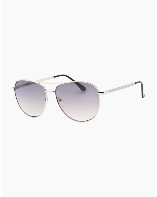 Guess Multicolor Gradient Smoke Lens Sunglasses