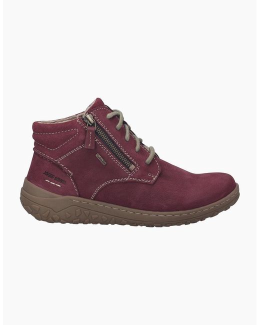 Josef Seibel Purple Ruby 54 Waterproof Ankle Boots
