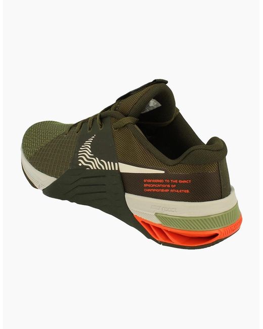Nike Green Metcon 8 Trainers Do9328 301 for men