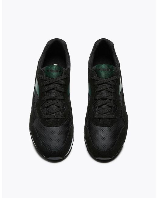 Diadora Black N.92 Advance Trainers for men