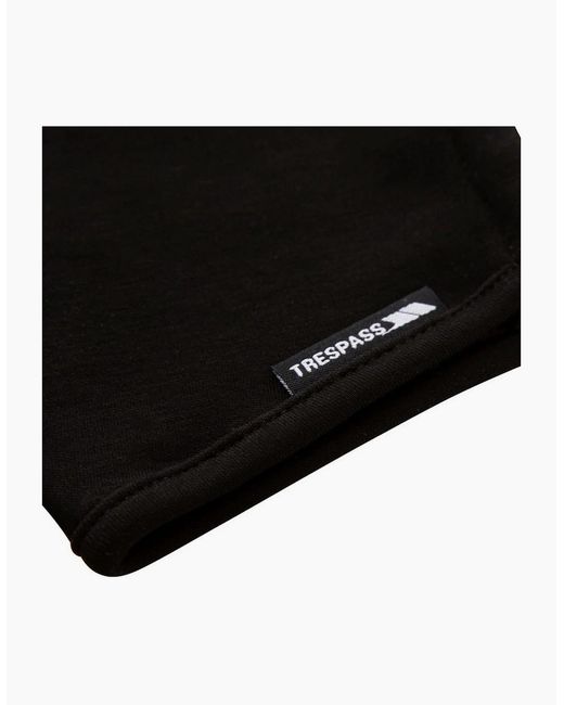 Trespass Black Cotton Face Mask