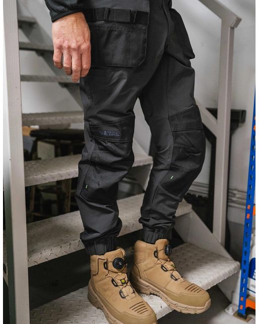 Apache Brown Stonehenge Adults Safety Boots Stone