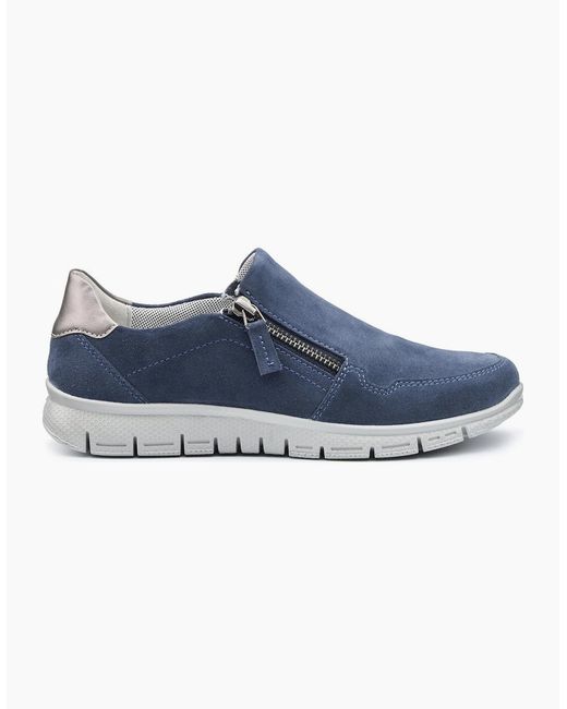 Hotter Blue Skyla Trainers