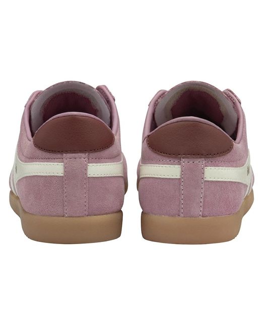 Gola Purple Bullet Suede Trainers