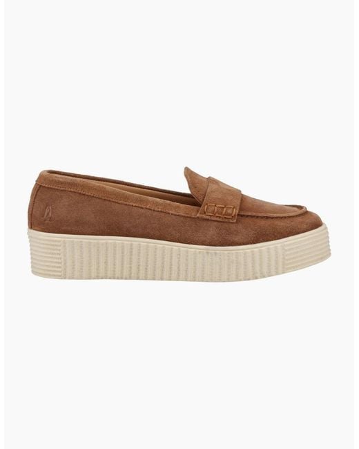Hush Puppies Brown Tamara Loafers