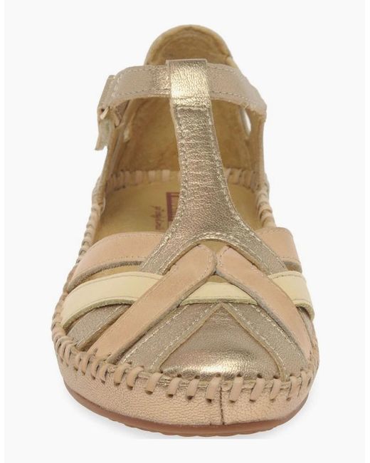 Pikolinos Metallic Vallarta Sandals