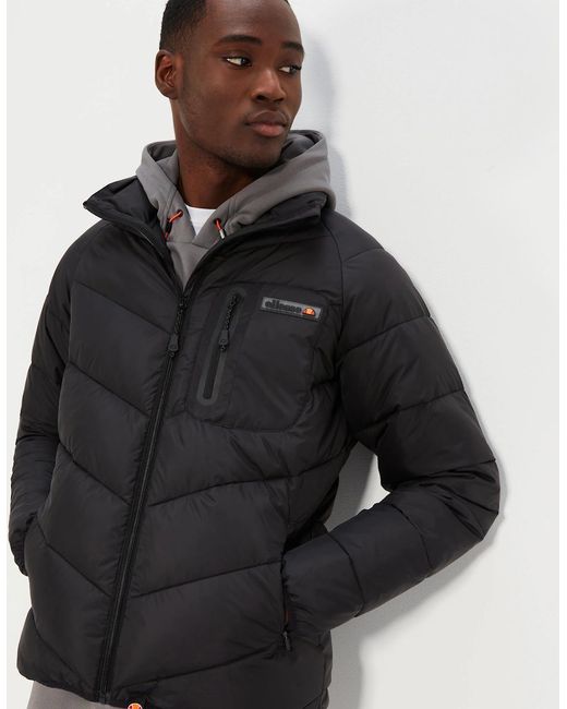 Ellesse Black Lalizo Jacket for men