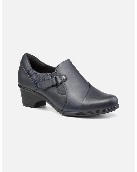 Hotter Blue Barnet High Cut Court Shoes