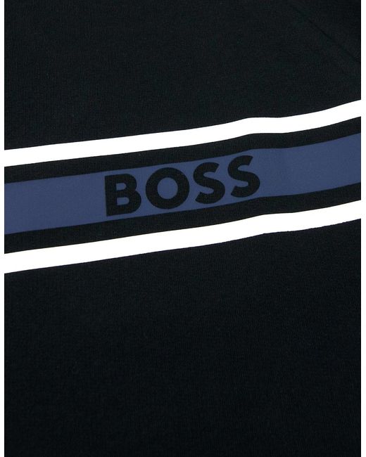 Boss Black Authentic Logo Crewneck Sweatshirt 001 for men
